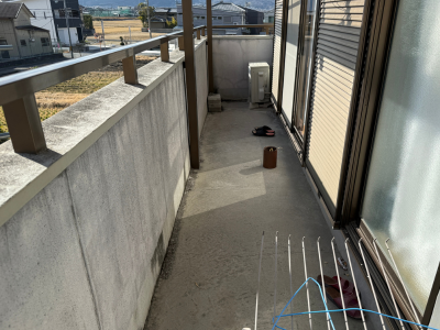 ベランダ現状