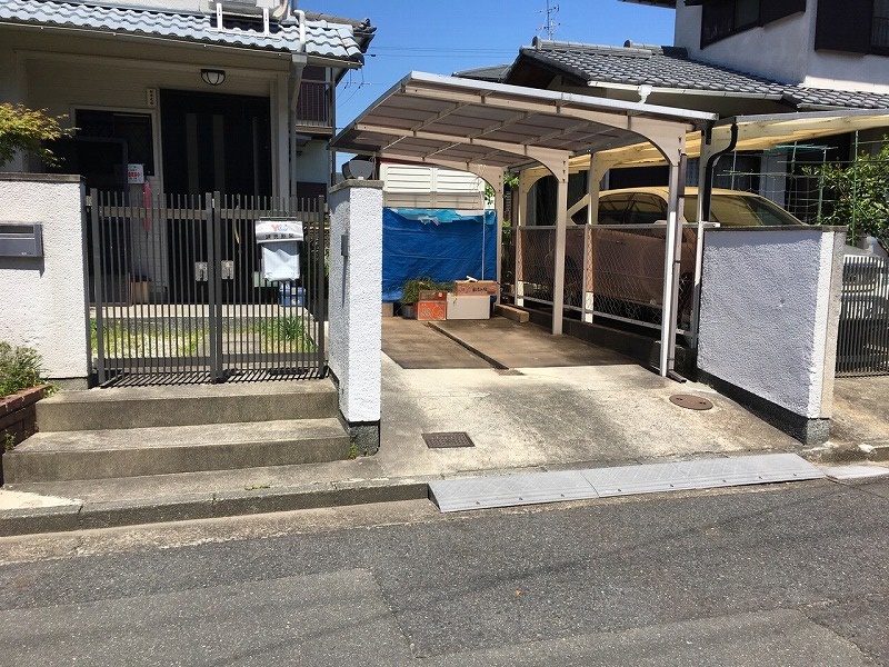 撤去ご補修塗装完了