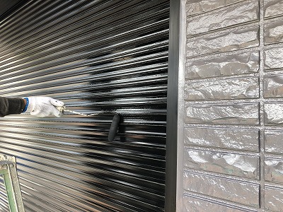 シャッター雨戸の仕上げ