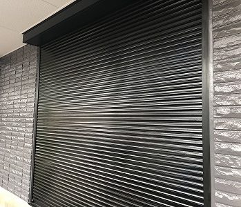 シャッター、BOX塗装完了