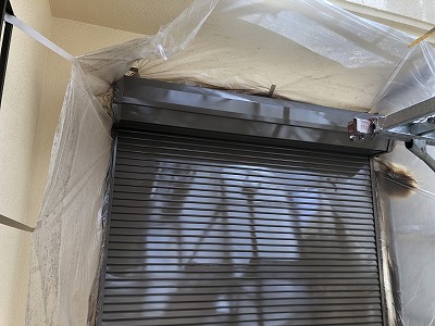 シャッター雨戸仕上げ