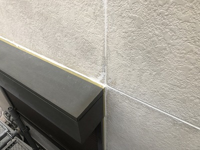 外壁のコーキング処理