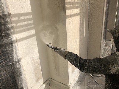 シリコン仕上げ1回目