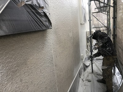 シリコン仕上げ1回目