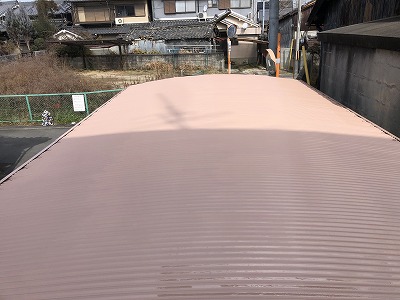 ウレタン上塗り2回目