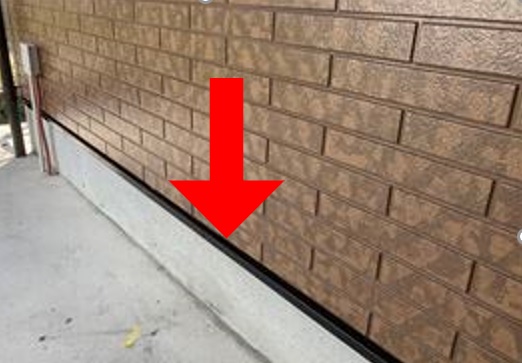 直貼り　チェック