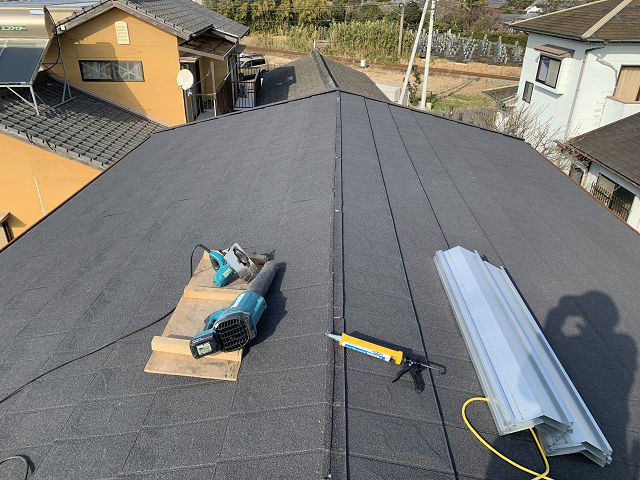 カバー工法　一閃　ガルバニウム