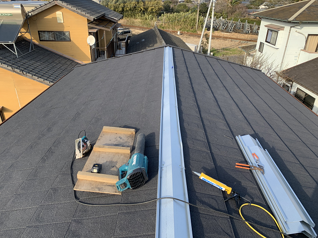 カバー工法　一閃　ガルバニウム