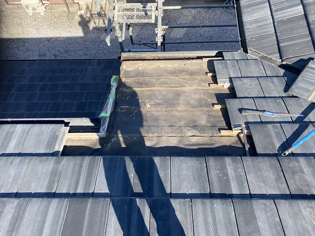 雨漏り　破風板　ケラバ