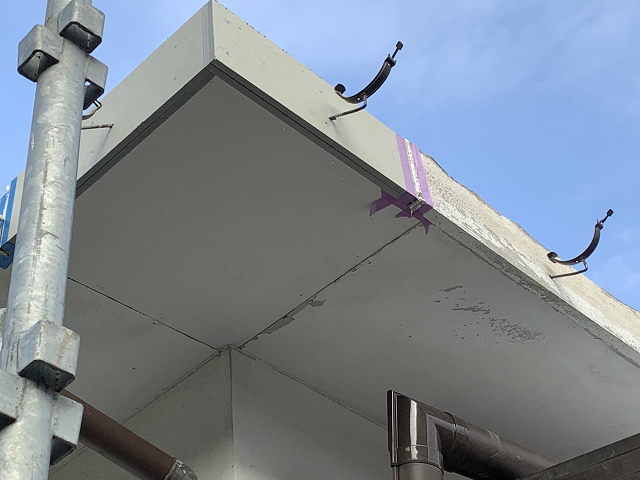 隅棟　取り直し　雨漏り