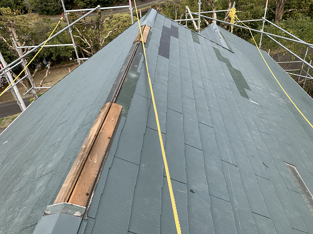 コロニアル　部分葺き直し