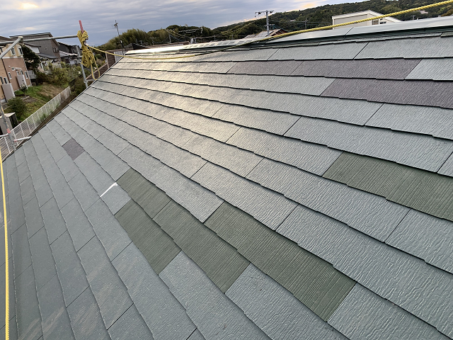 コロニアル　部分葺き直し