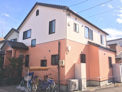 外壁塗装　施工後