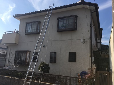 豊田市で点検にお伺いしたお宅の外観