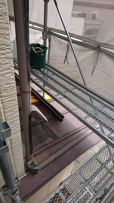 交換前の堅樋