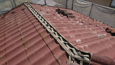 施工中の棟（全体）