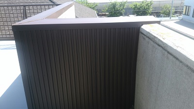八山角波　板金　施工後