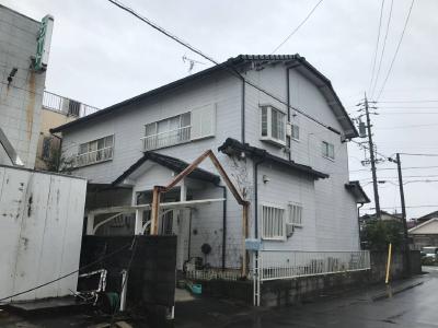 外壁塗装施工前外観写真