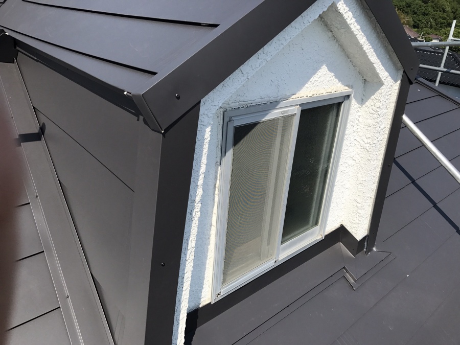 施工後のドーマー