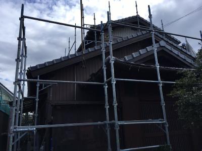 足場仮設作業