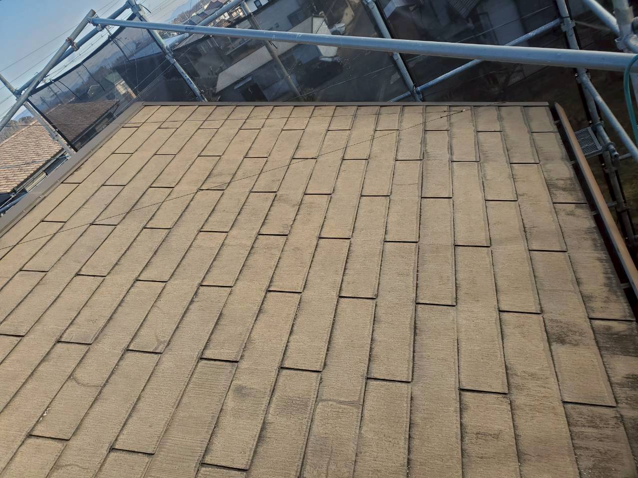 屋根葺き替え　施工前