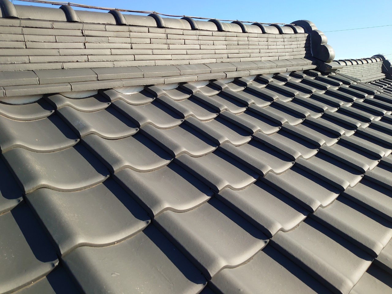 大屋根　施工前