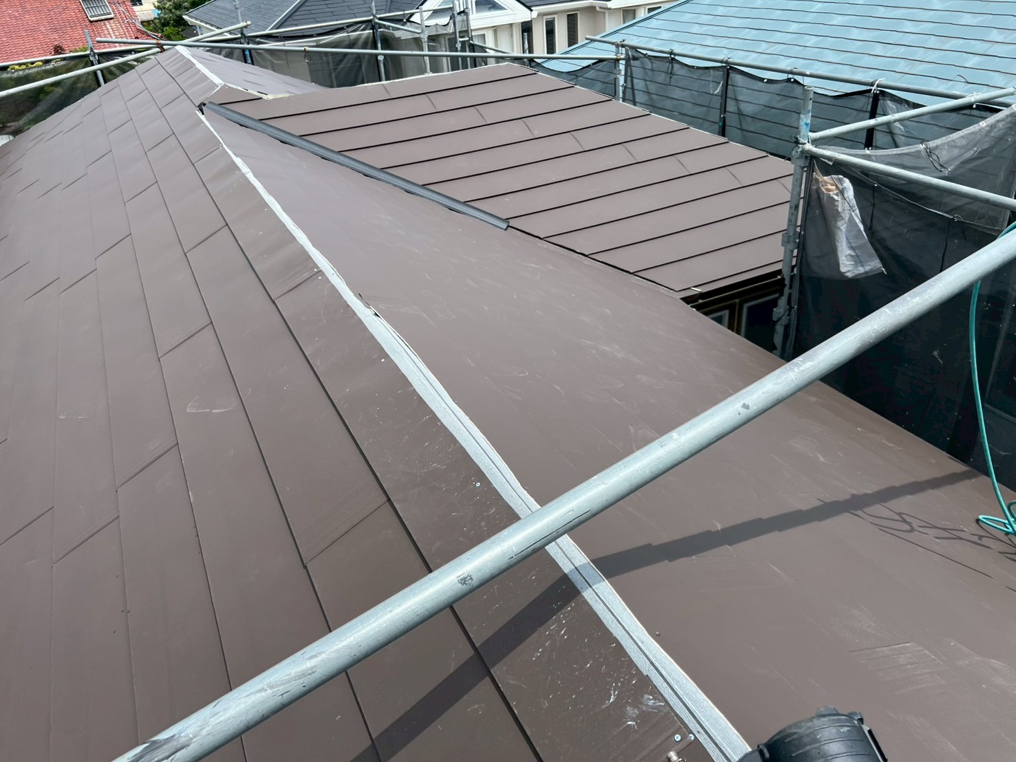 カバー工事　施工中２