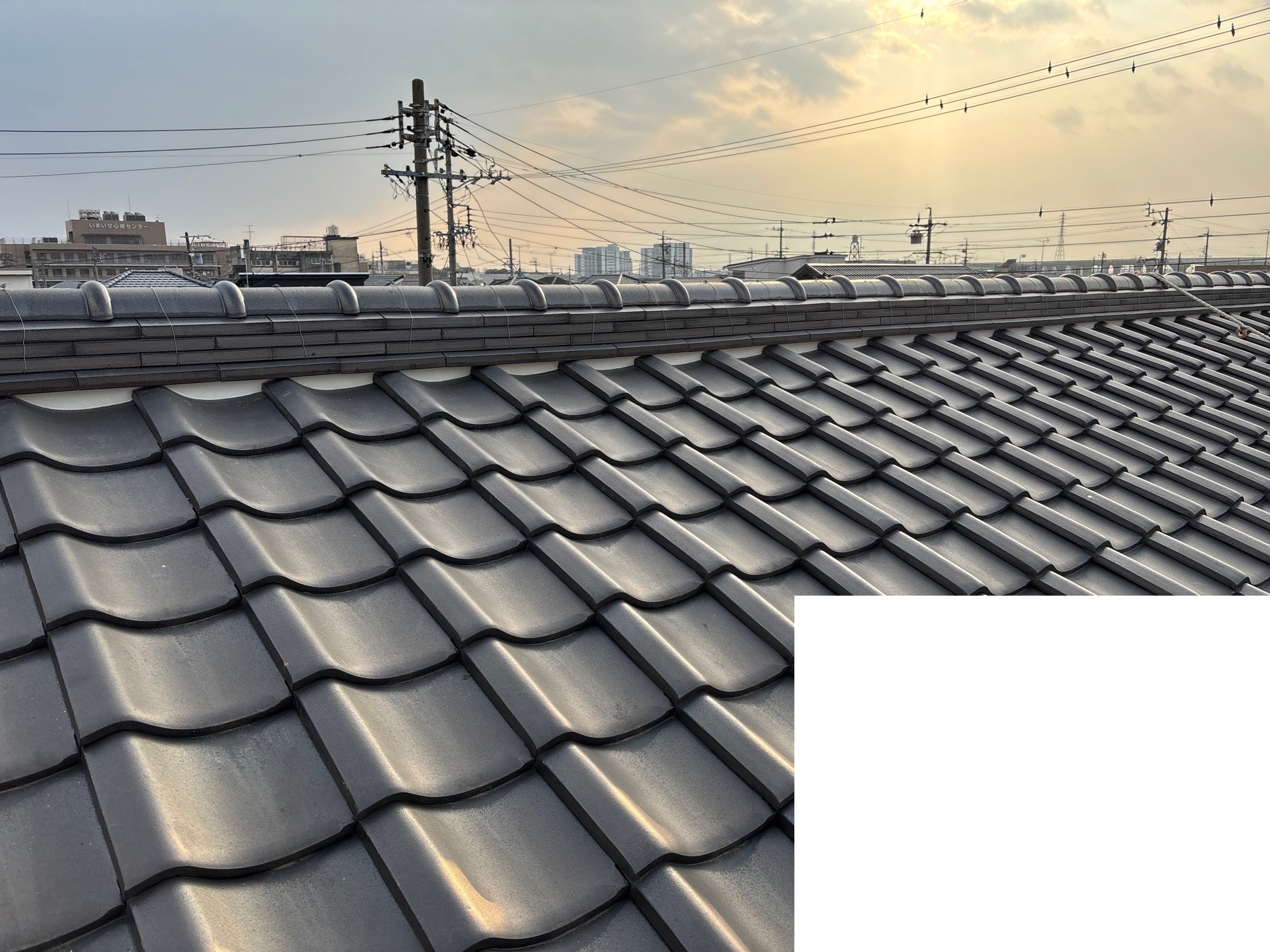 漆喰工事　施工後