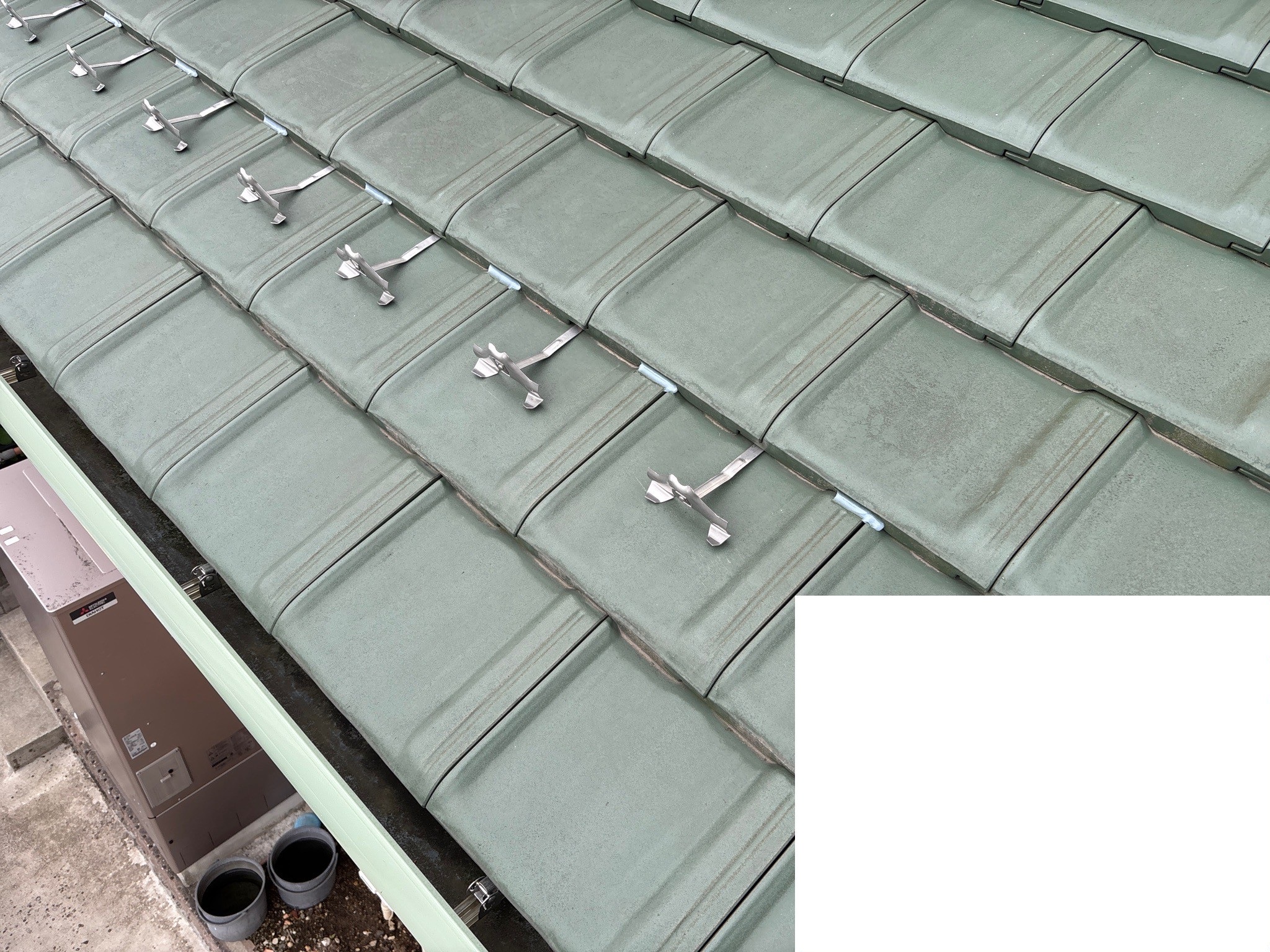 雪止め設置工事　施工後4