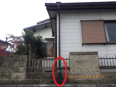 雨樋交換工事施工後