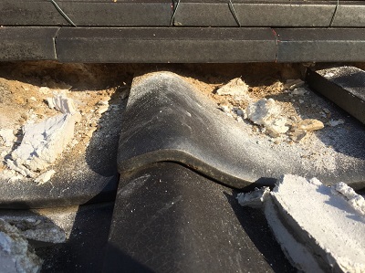 一宮市　漆喰　はつり　撤去