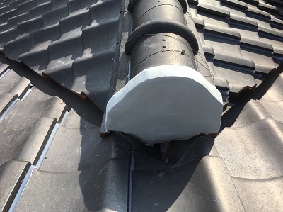 一宮市　漆喰　施工後