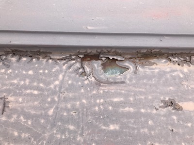 屋根　現地調査