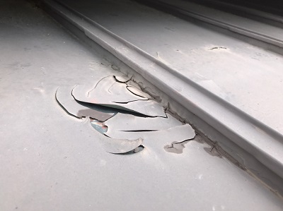 屋根　現地調査