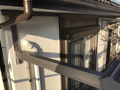 愛西市　テラス　取り外し後