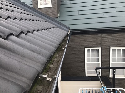 雨樋　雪害　歪み