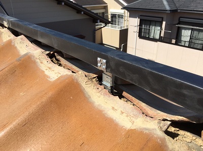 樹脂垂木　交換