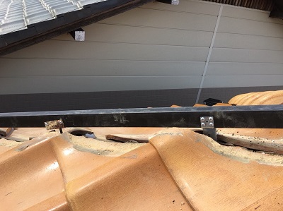 樹脂垂木　交換