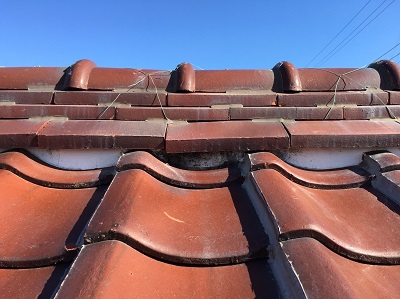 漆喰　劣化　小牧市