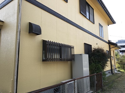 外壁塗装工事　完工