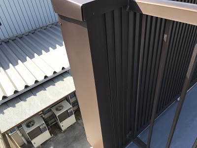 八山角波　板金　施工後