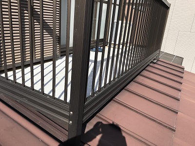 トタン屋根の塗装前