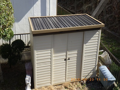 トタン屋根塗装後