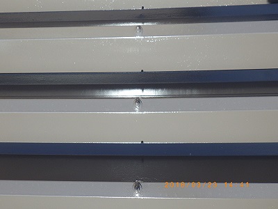 トタン屋根塗装後