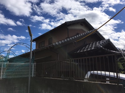 定期点検にお伺いしたお宅の外観