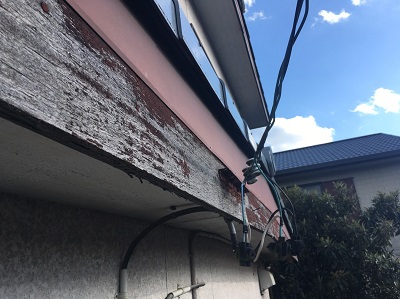 破風　塗装　剥がれ