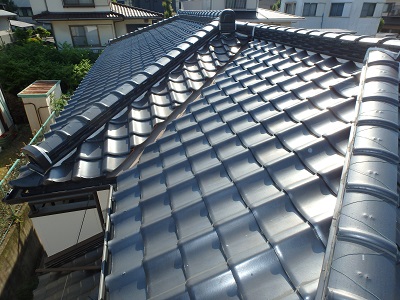 雨漏れの可能性がある屋根の調査