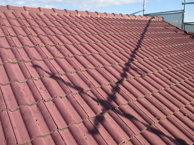 築３０年のセメント瓦