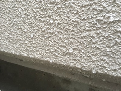 ALCを使用した外壁のアップ