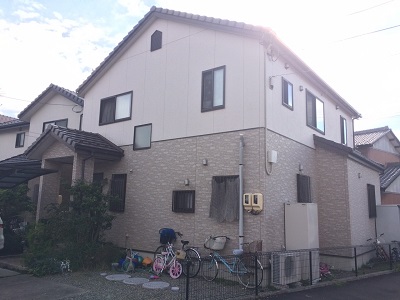 外壁塗装　施工前